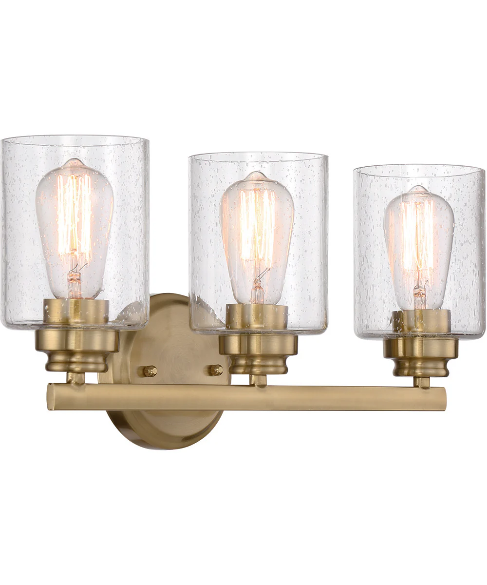 Bolden 3-Light Vanity Satin Brass - Image 2