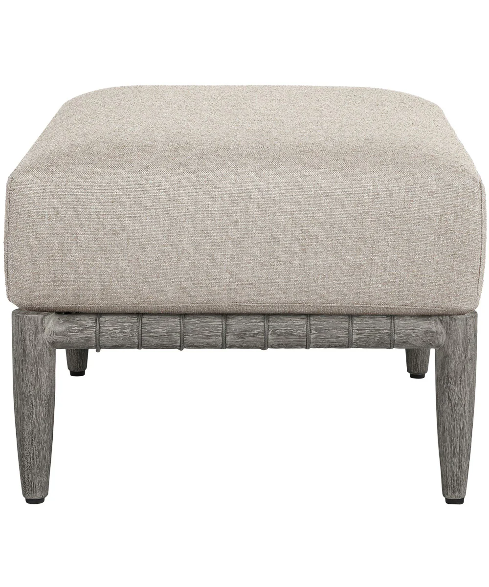 Borneo Outdoor Dove Ottoman - Image 3
