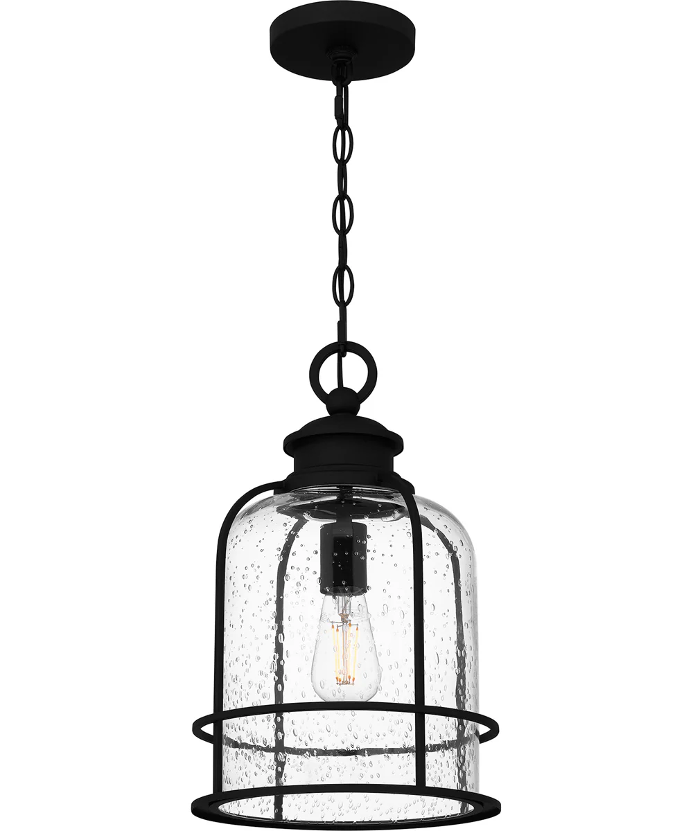 Bowles Large 1-light Outdoor Pendant Light Earth Black - Image 4
