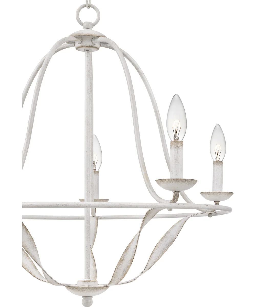 Bradbury 5-light Chandelier Antique White - Image 6