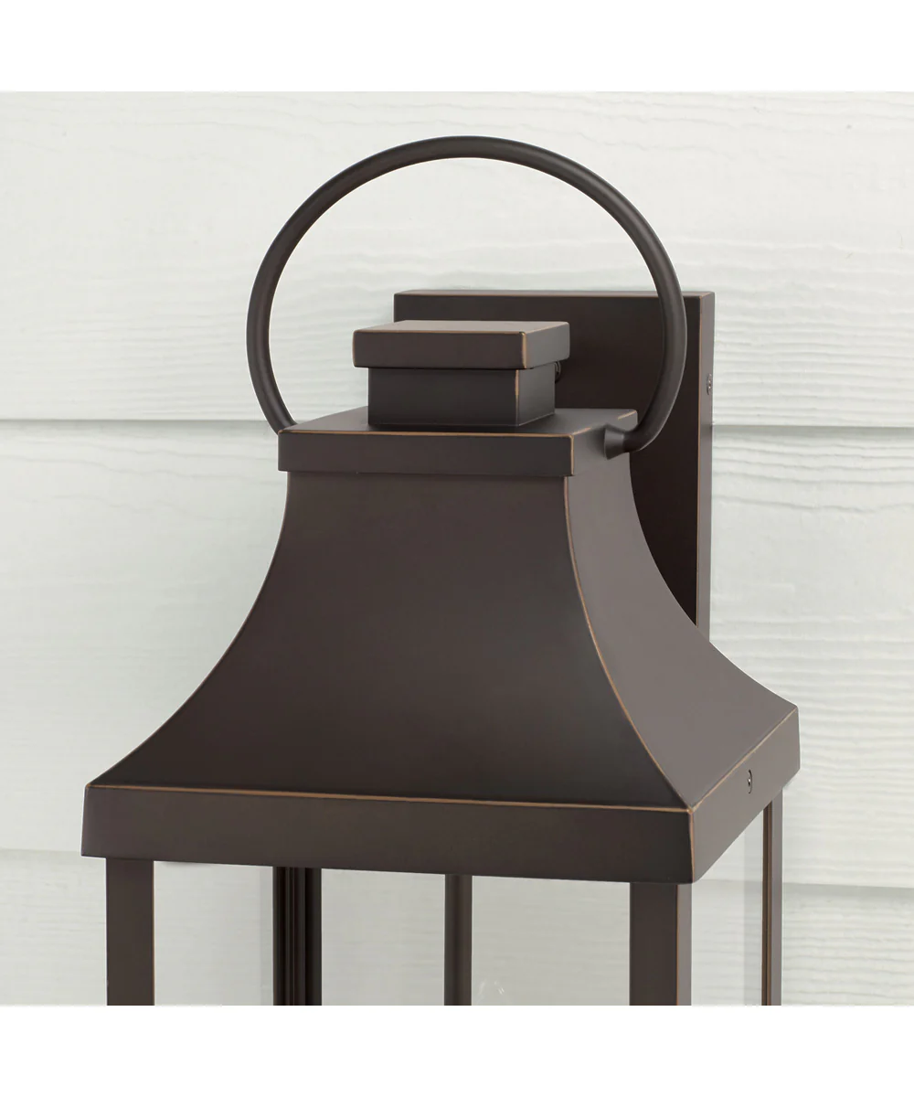 Bradford 3-Light Outdoor Wall-Lantern Rain or Shine - Oiled Bronze - Image 2