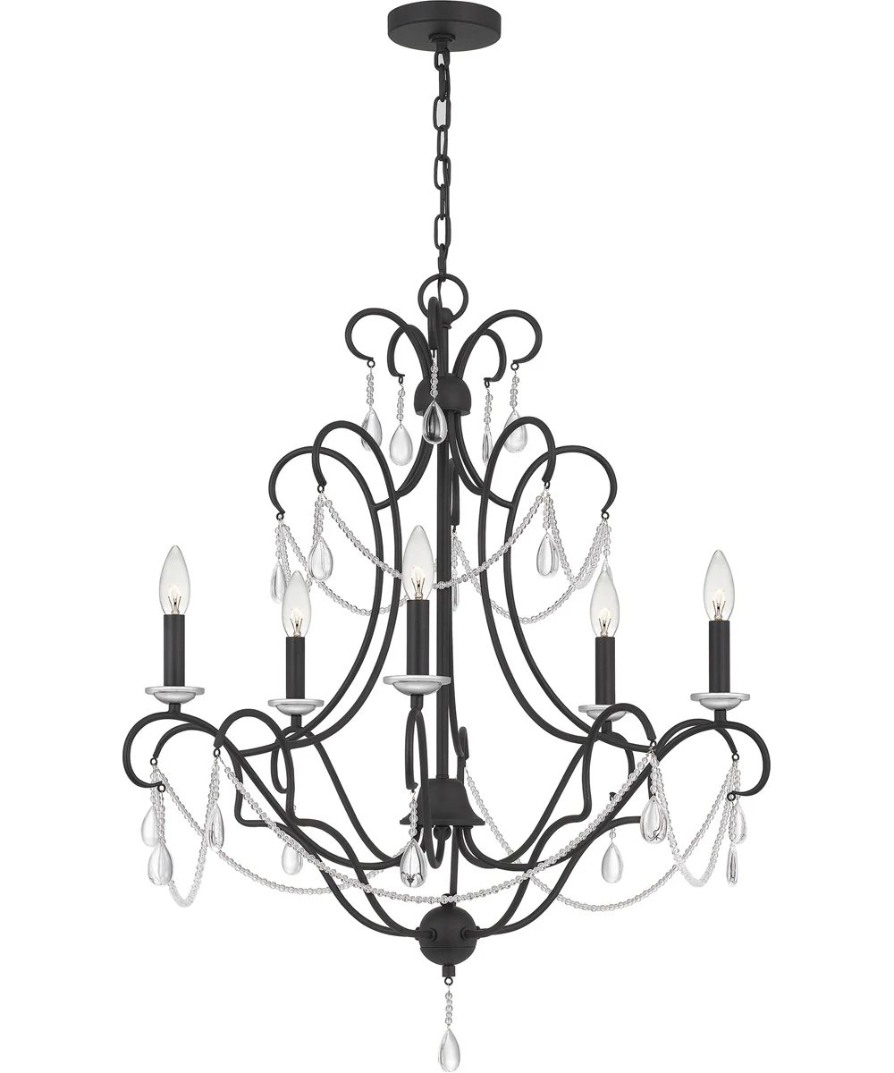 Bray 5-light Chandelier Earth Black - Image 5