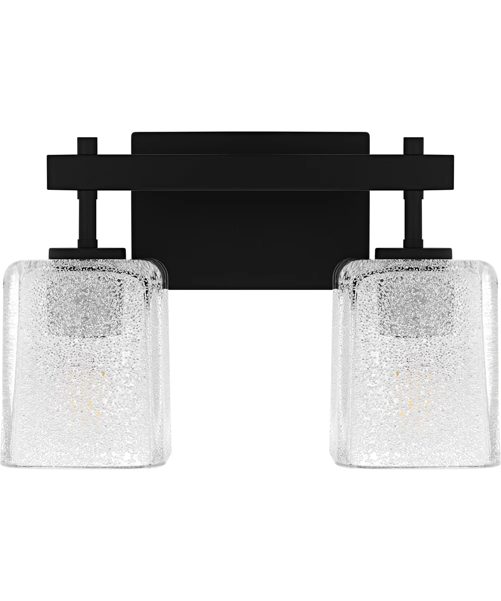 Brenthouse Medium 2-light Bath Light Matte Black - Image 2