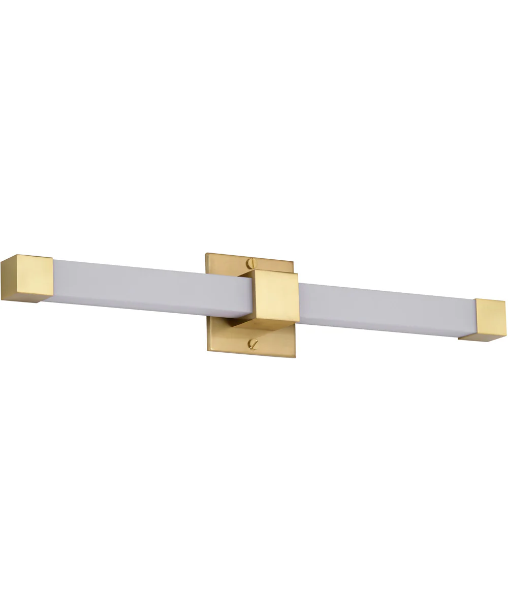 Brightwyn Vanity & Wall Brushed Brass