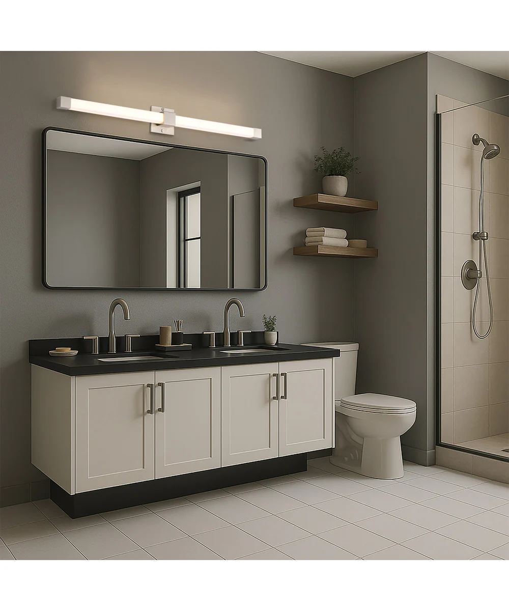 Brightwyn Vanity & Wall Brushed Nickel - Image 2