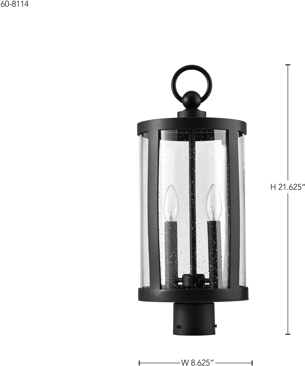 Broadstone 2-Light Outdoor Matte Black - Image 13