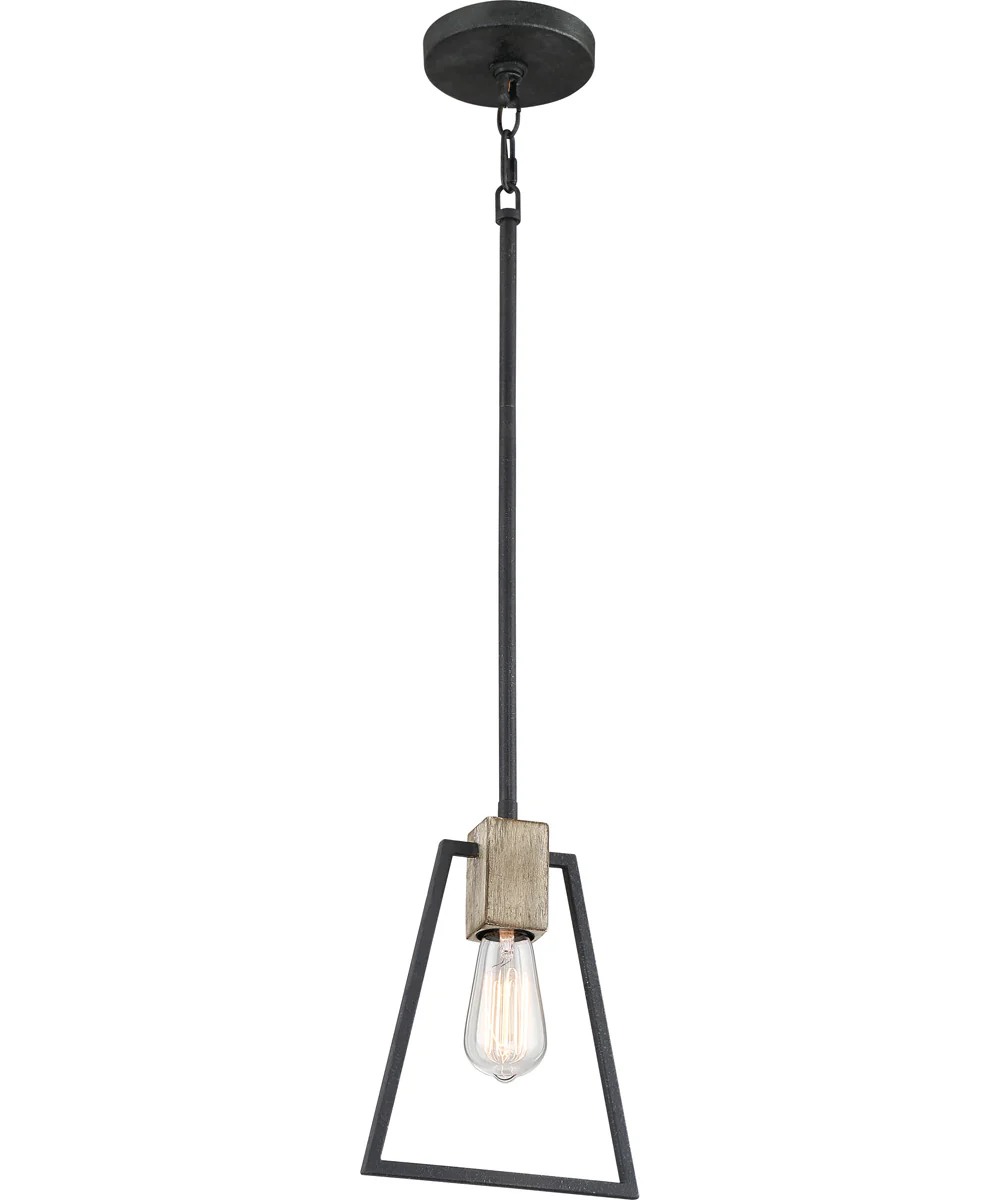 Brockton Small 1-light Mini Pendant Grey Ash - Image 2