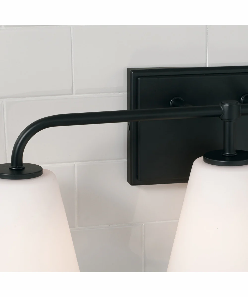 Brody 3-Light Vanity Matte Black - Image 3