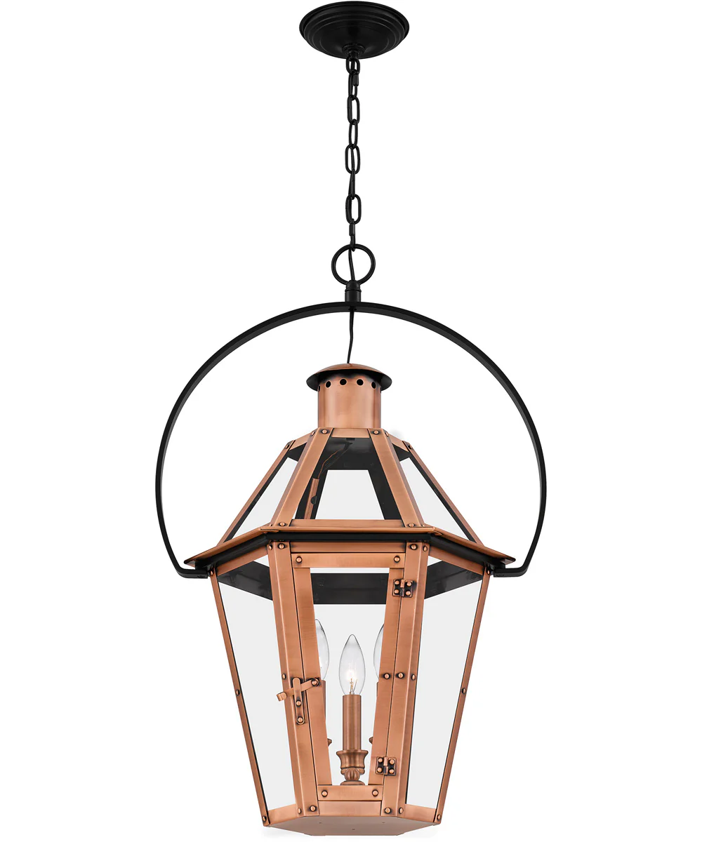 Burdett 3-light Pendant Aged Copper - Image 5