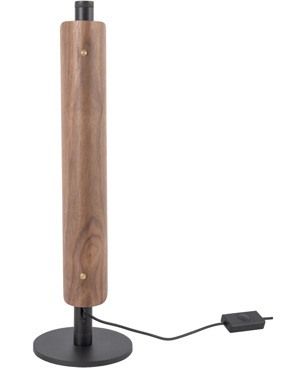 Cameron 1-Light Lighting Flat Black/Walnut - Image 8