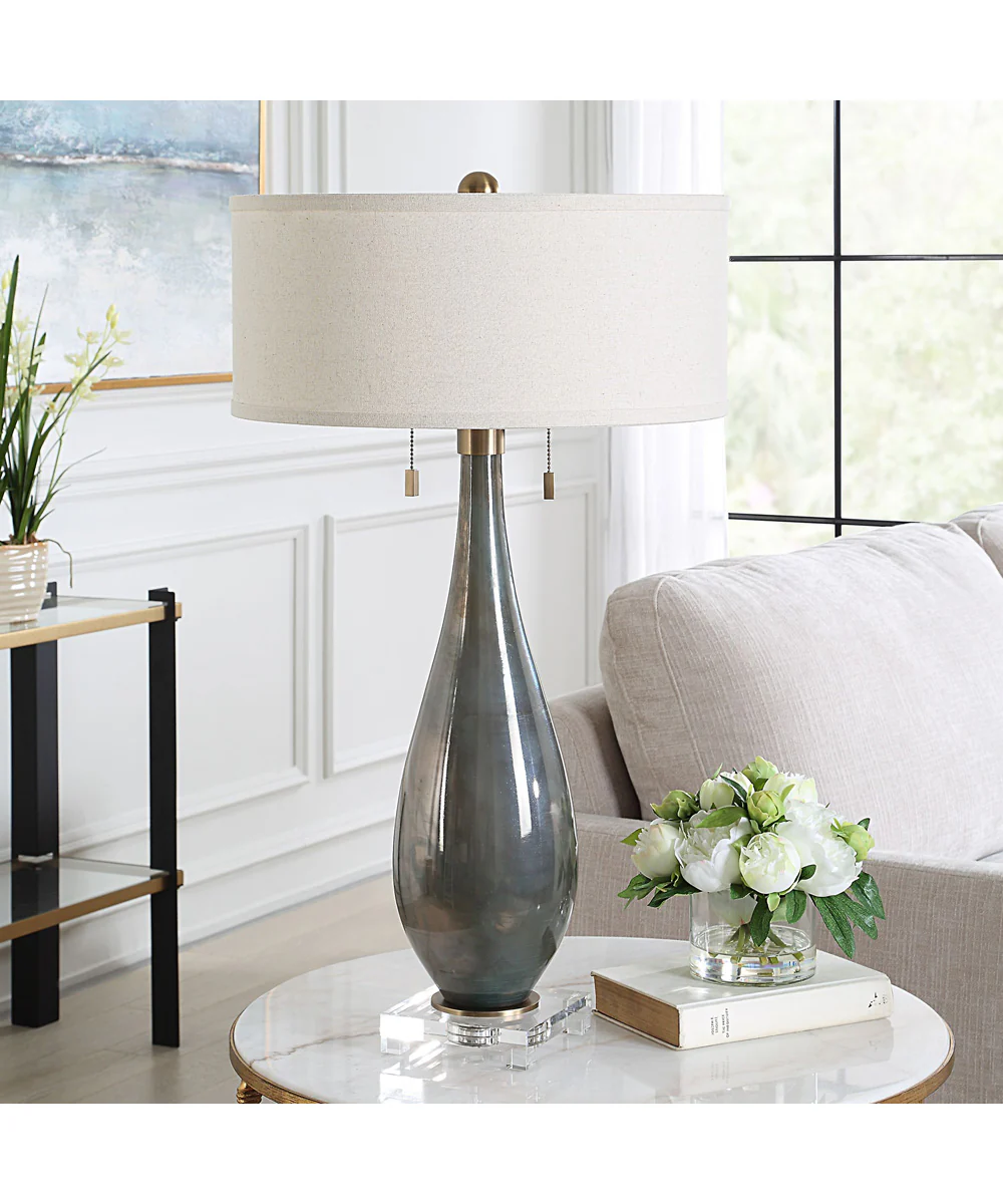 Cardoni Smoke Table Lamp - Image 3