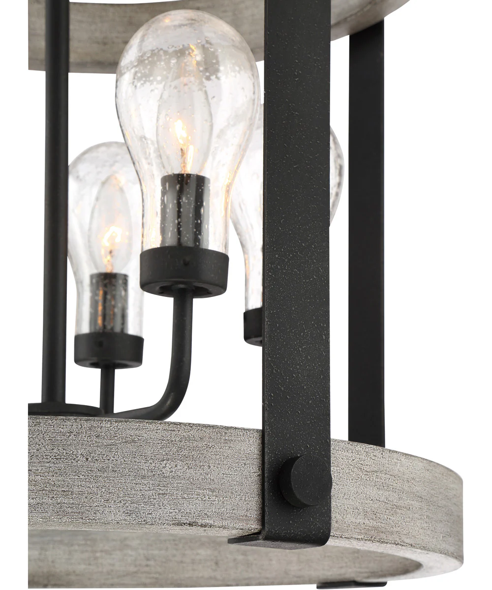 Carlisle 5-light Pendant Grey Ash - Image 6