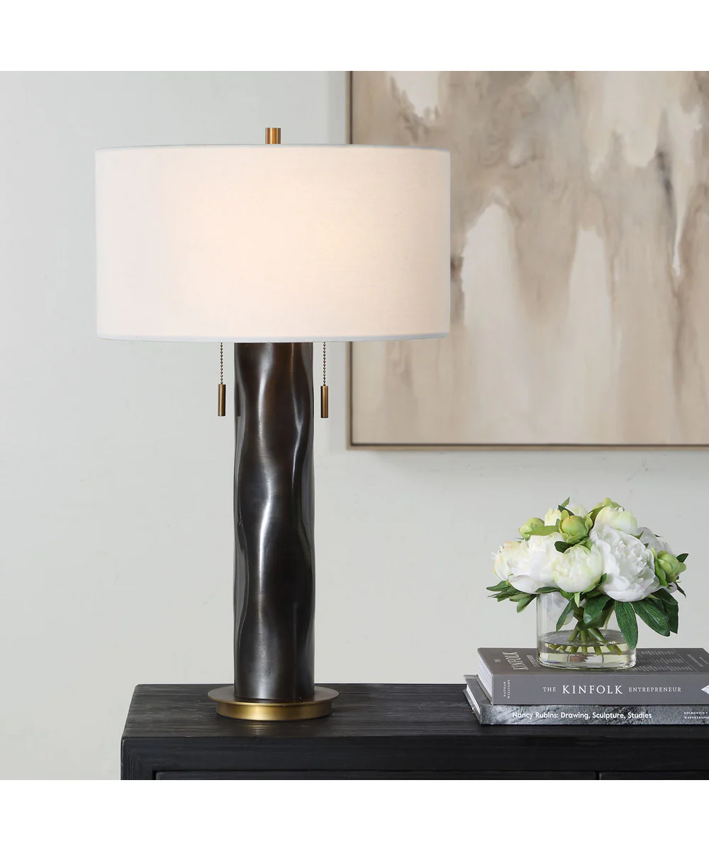 Carmine Dark Bronze Table Lamp - Image 2