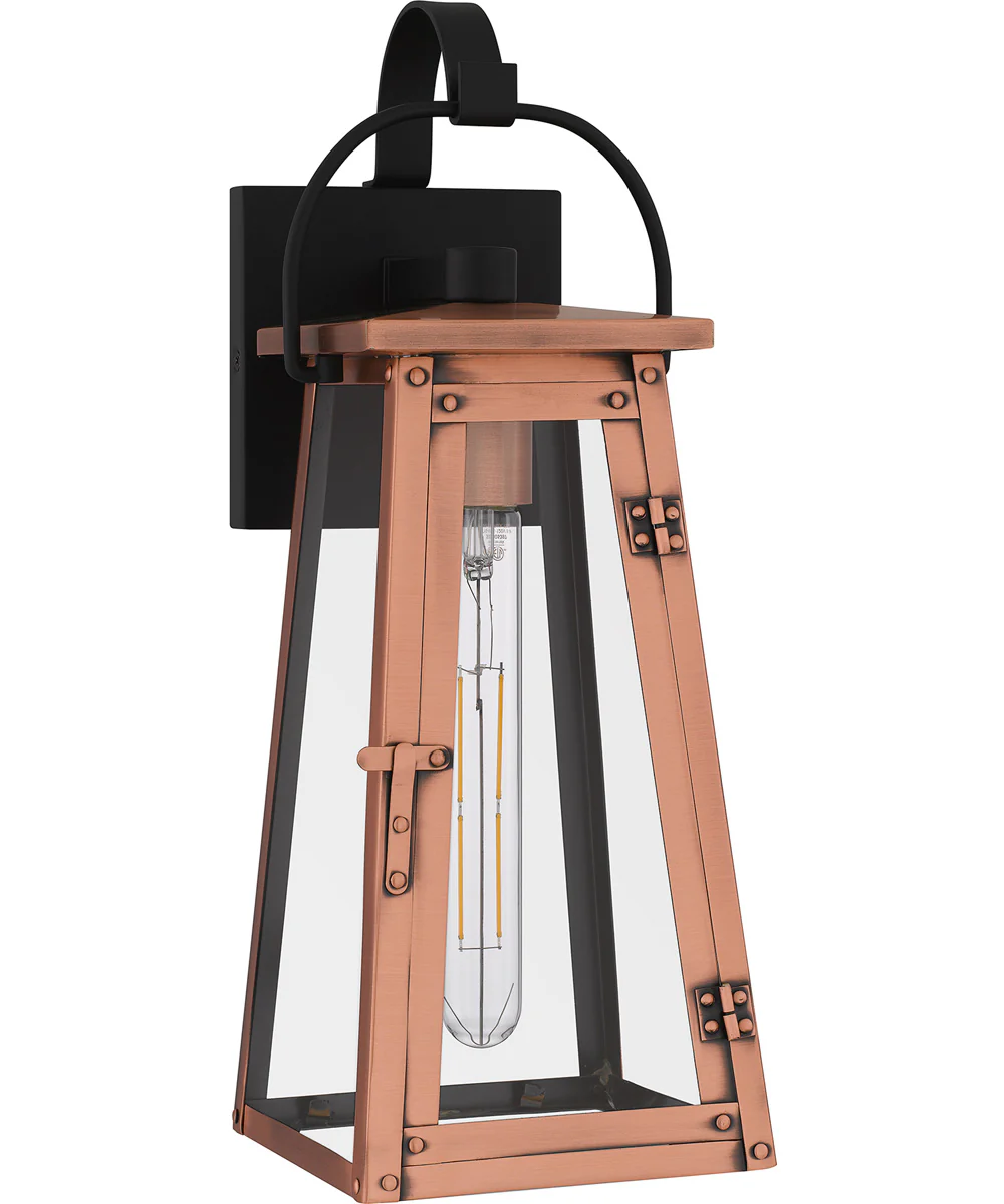 Carolina Medium 1-light Outdoor Wall Light Aged Copper - Image 2