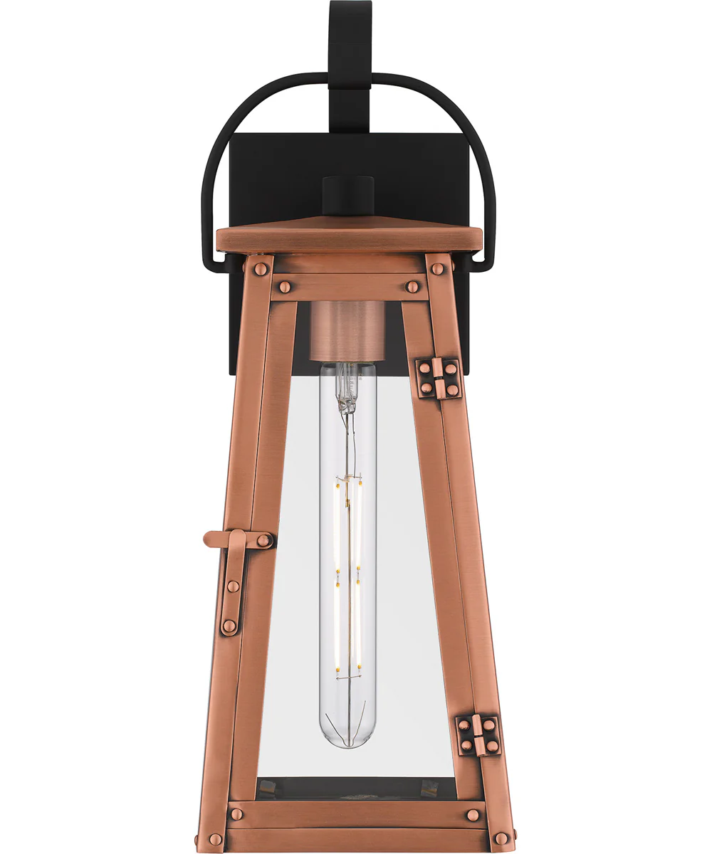 Carolina Medium 1-light Outdoor Wall Light Aged Copper - Image 3