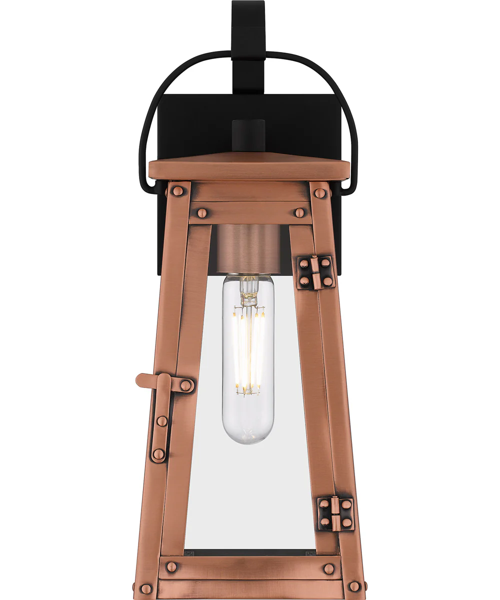 Carolina Small 1-light Outdoor Wall Light Aged Copper - Image 3