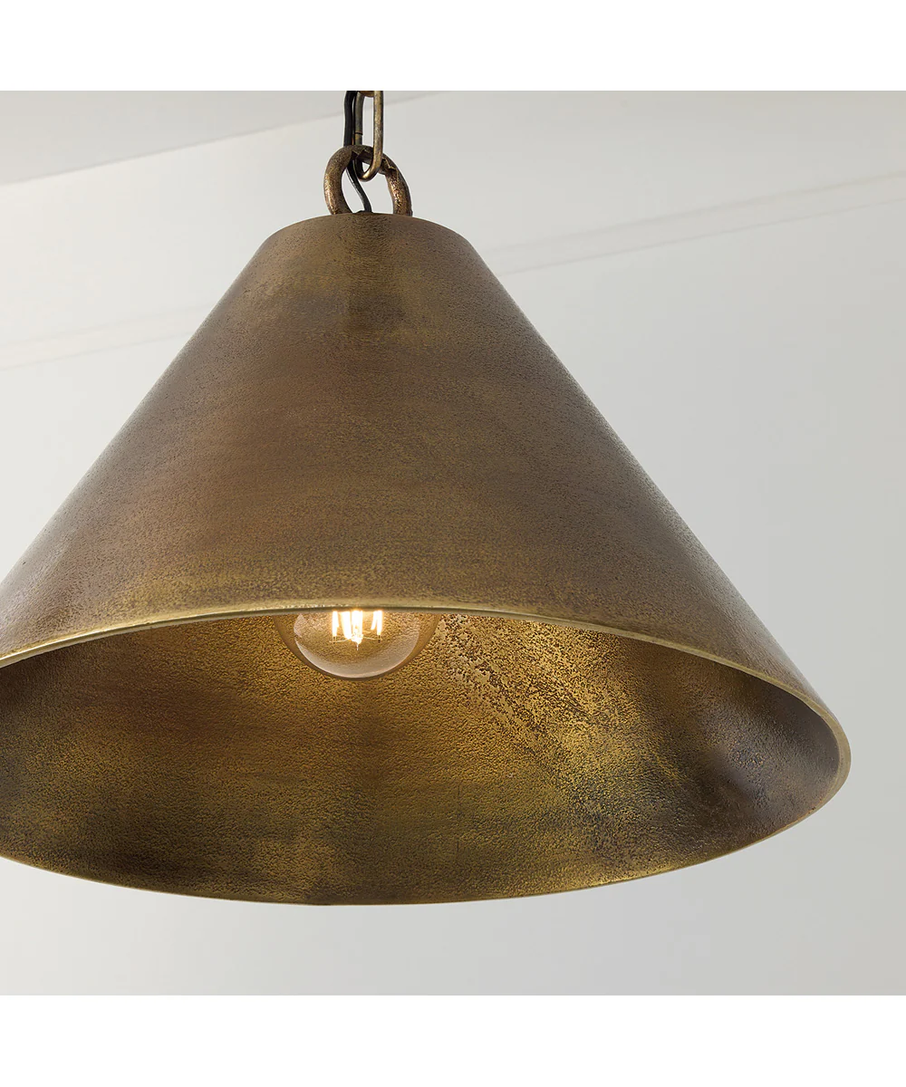 Casa 1-Light Pendant Oxidized Brass - Image 2