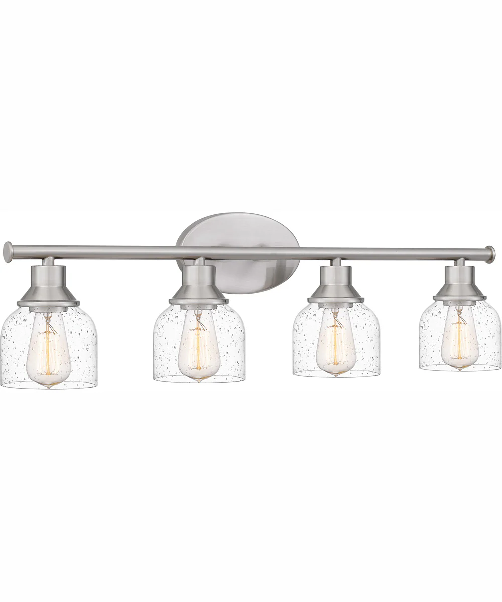 Caverly Extra Large 4-light Bath Light Brushed Nickel - Image 4