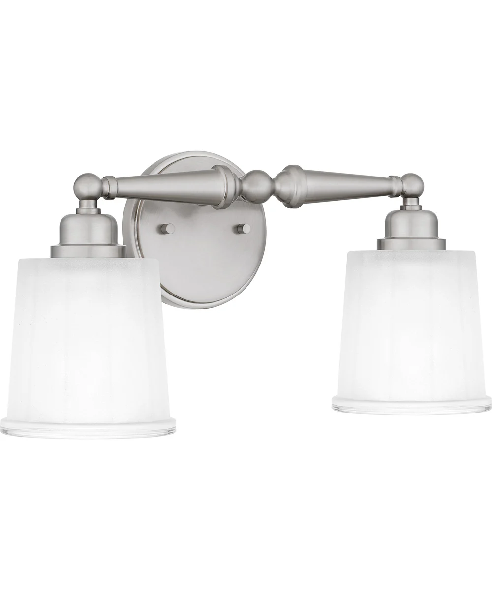 Cecilia Medium 2-light Bath Light Brushed Nickel - Image 3