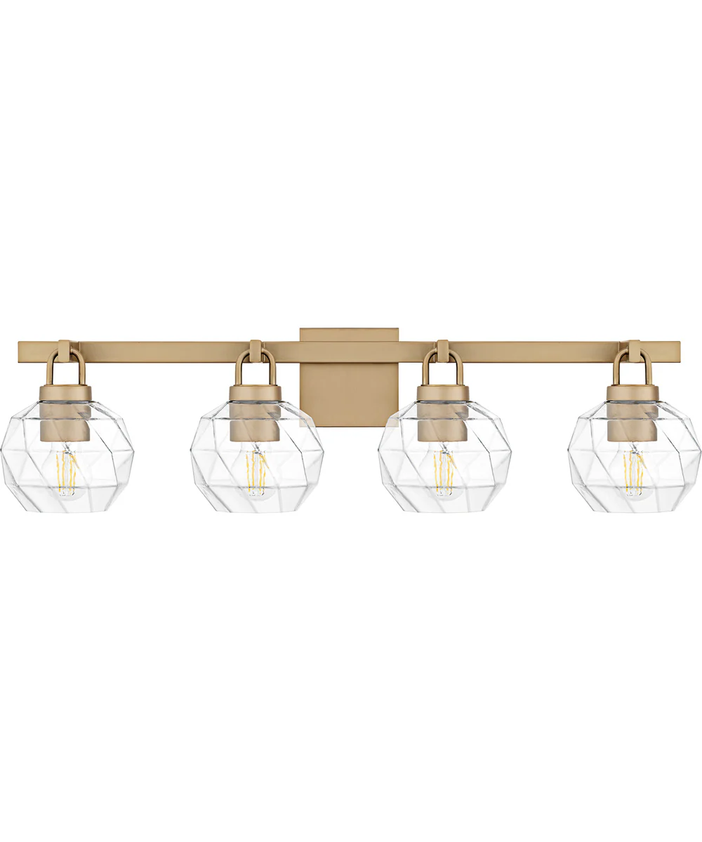 Celina Extra Large 4-light Bath Light Bronze Gold - Image 2