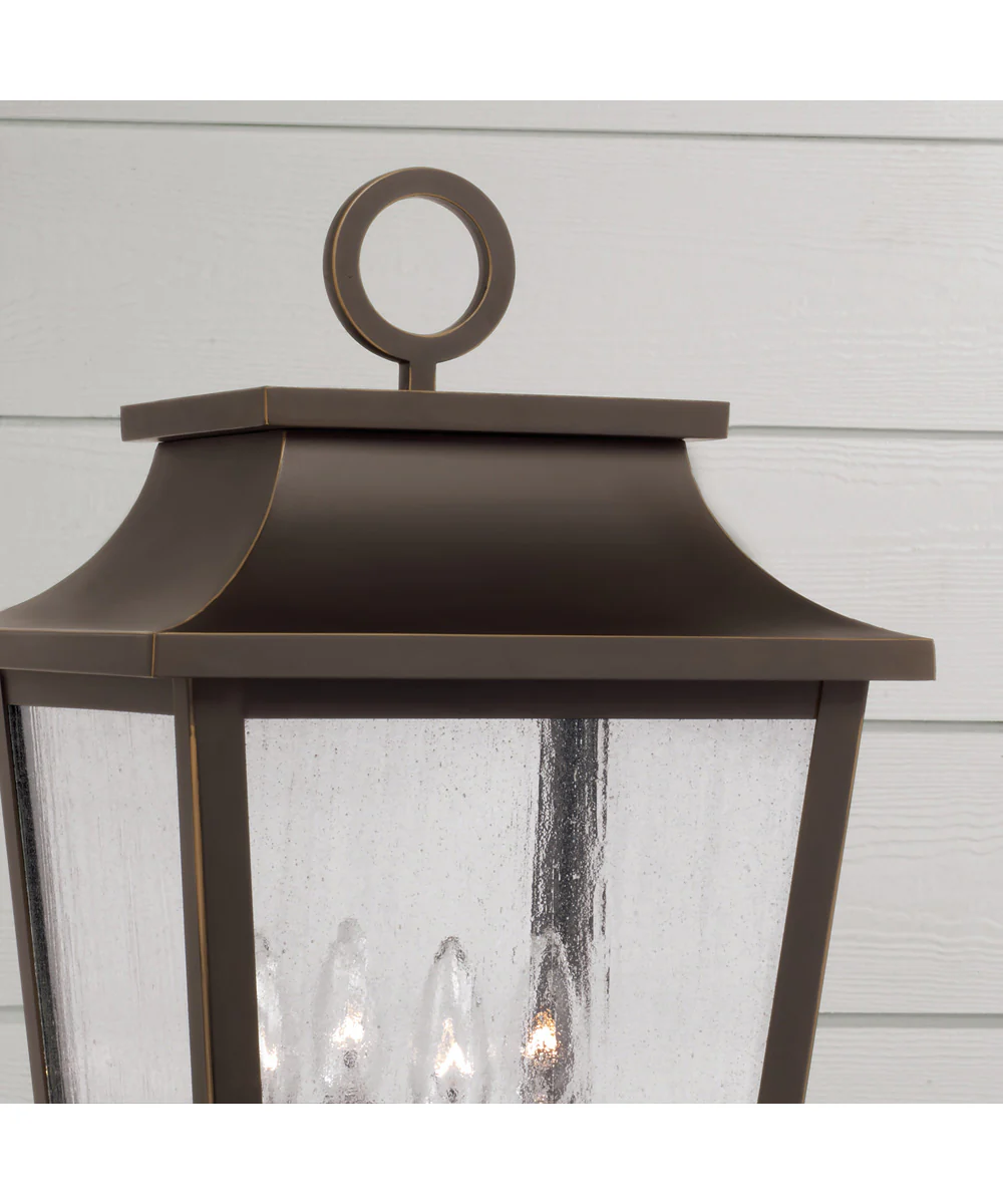 Chandler 4-Light Outdoor Post-Lantern Oiled Bronze - Image 4