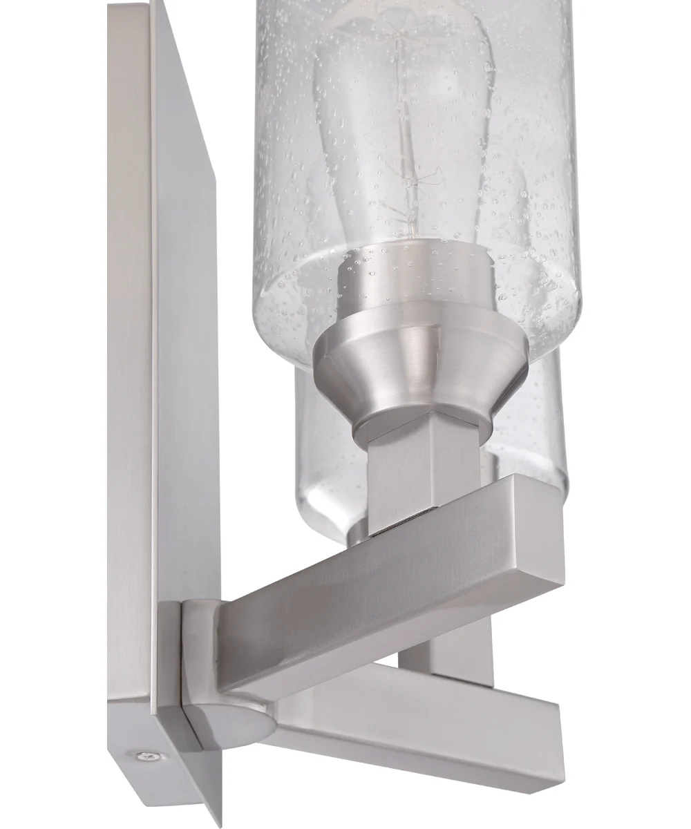 Chicago 2-Light Wall Sconce Brushed Polished Nickel - Image 7