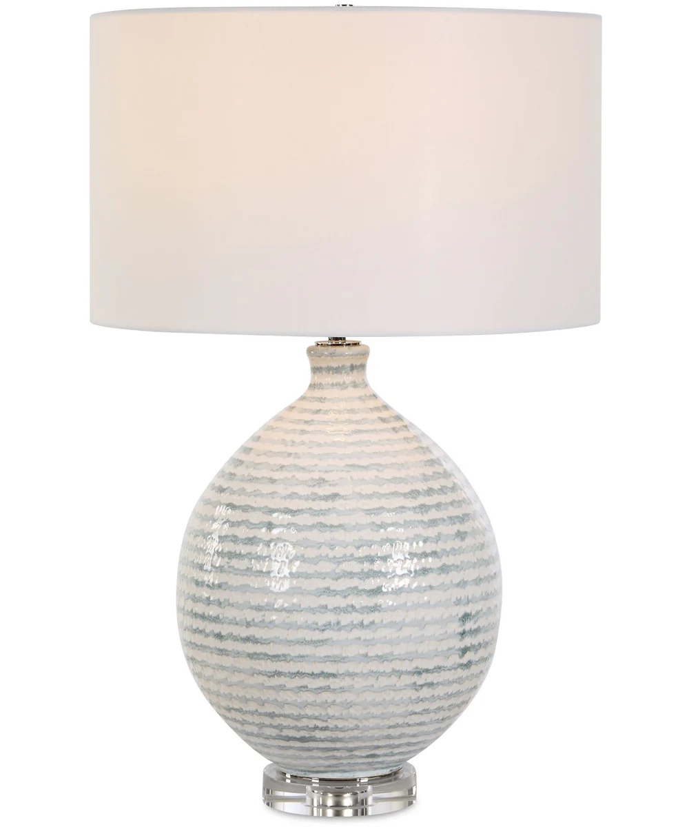 Clary Horizontally Striped Table Lamp