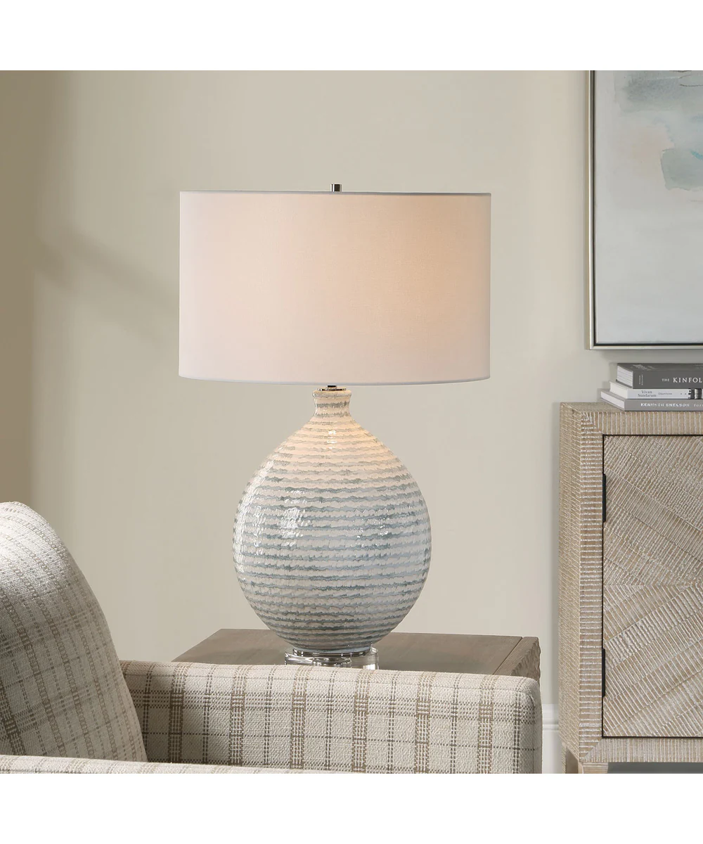 Clary Horizontally Striped Table Lamp - Image 2