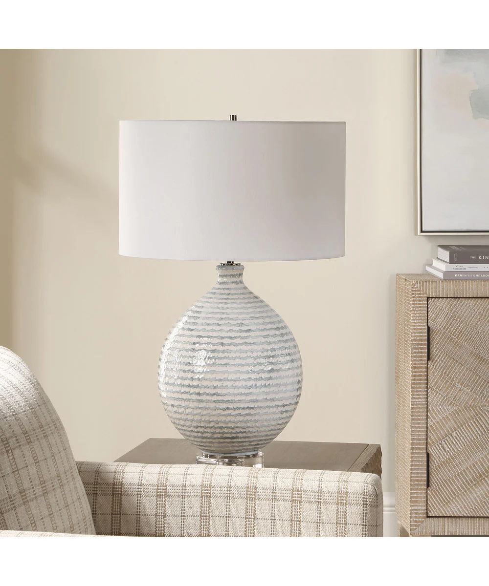Clary Horizontally Striped Table Lamp - Image 3