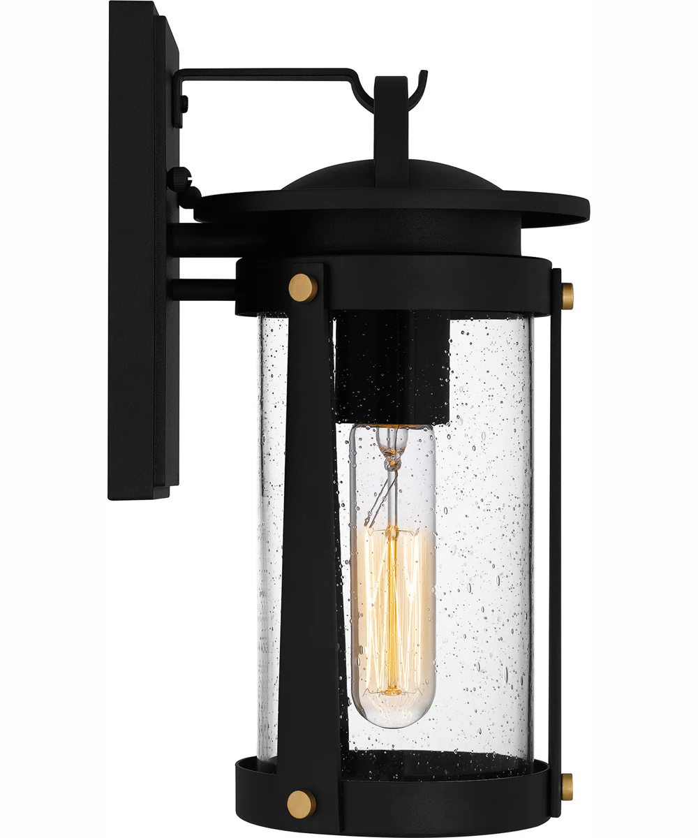 Clifton Small 1-light Outdoor Wall Light  Coastal Armour Aluminum Earth Black - Image 5
