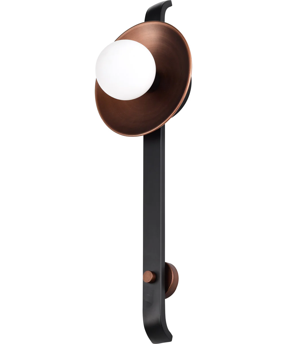 Colby 1-Light Vanity & Wall Matte Black - Image 3