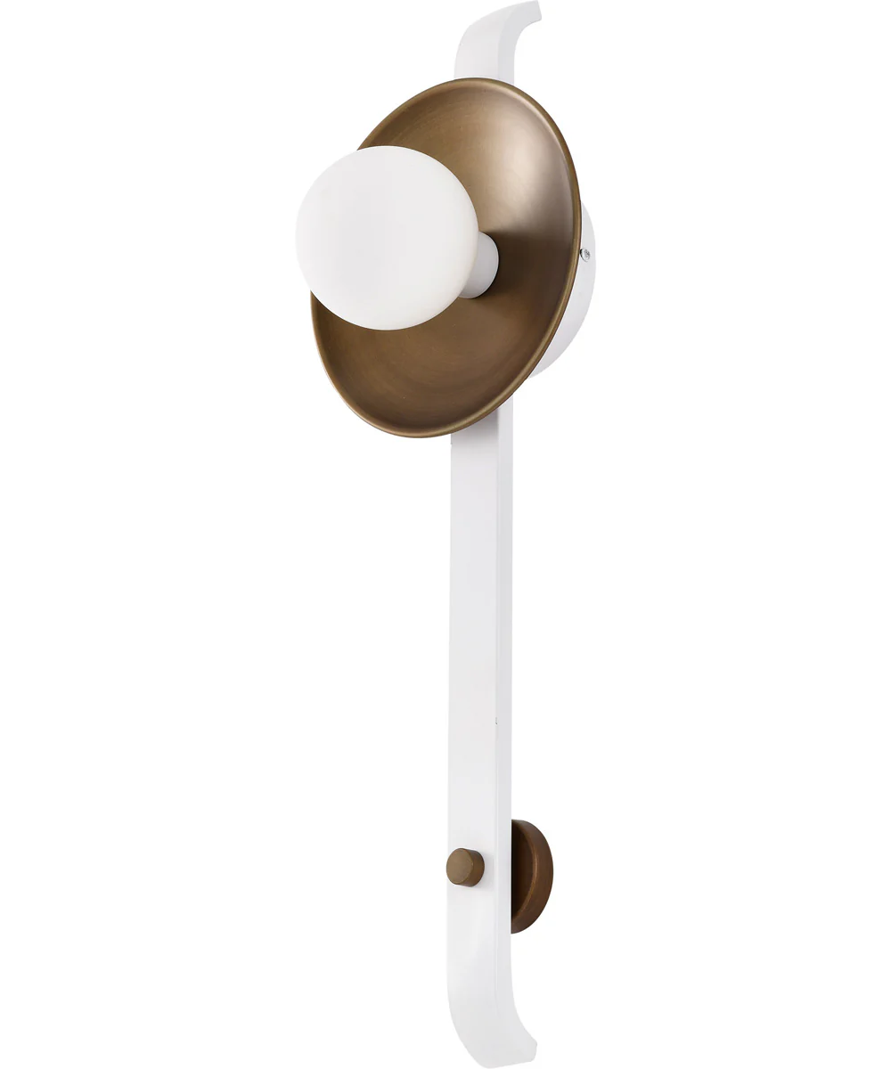 Colby 1-Light Vanity & Wall Matte White - Image 5