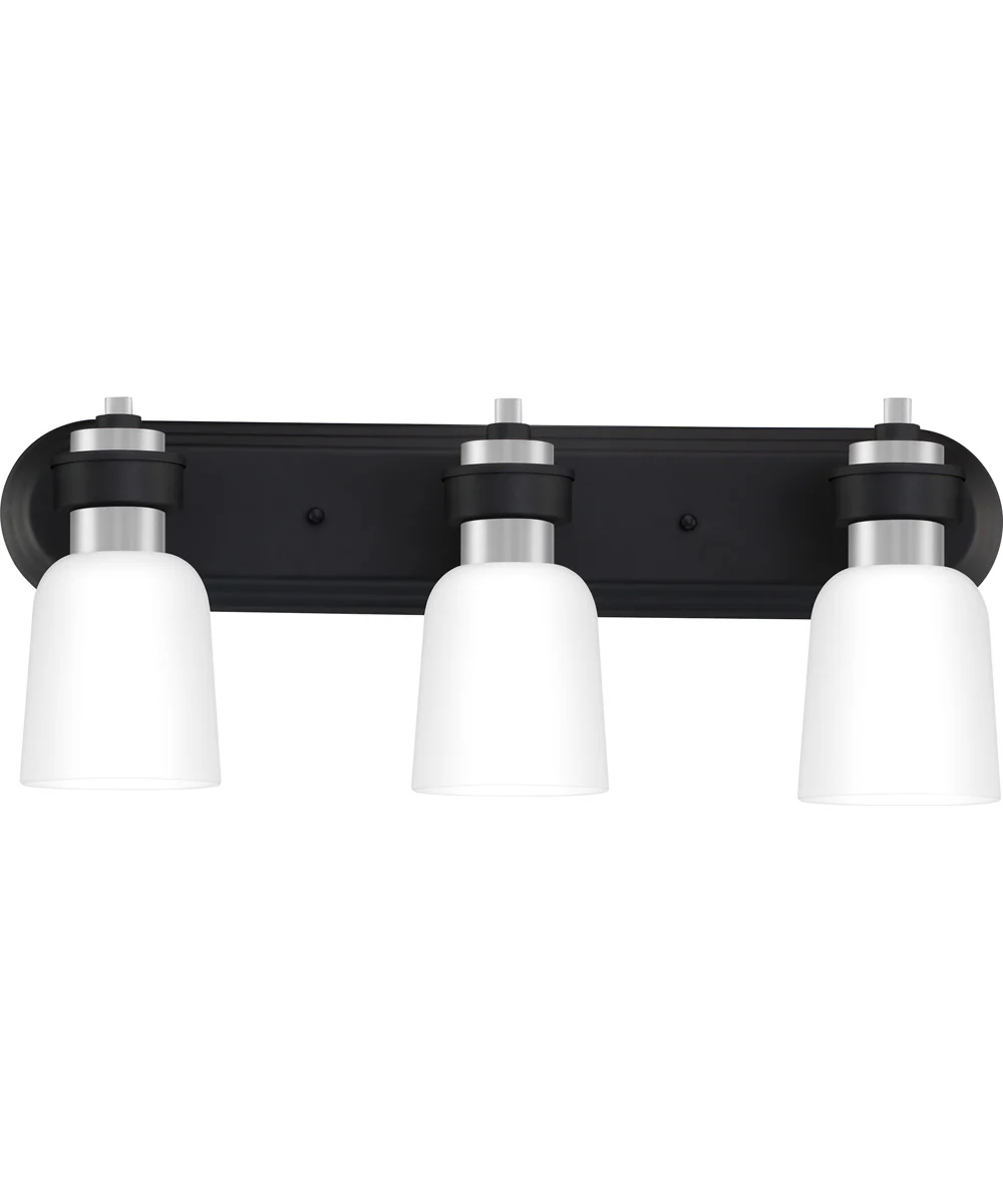 Conrad Large 3-light Bath Light Brushed Nickel