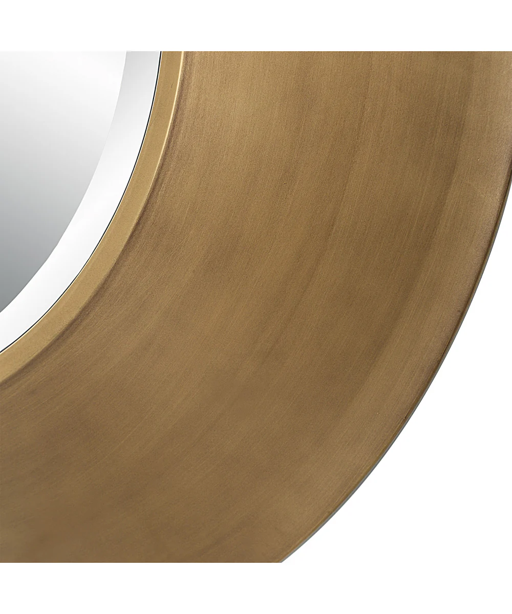 Contessa Round Gold Mirror - Image 5