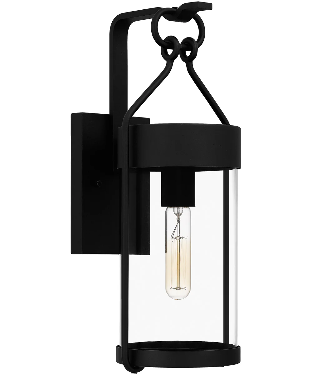 Corbin Medium 1-light Outdoor Wall Light Coastal Armour Aluminum Earth Black - Image 3