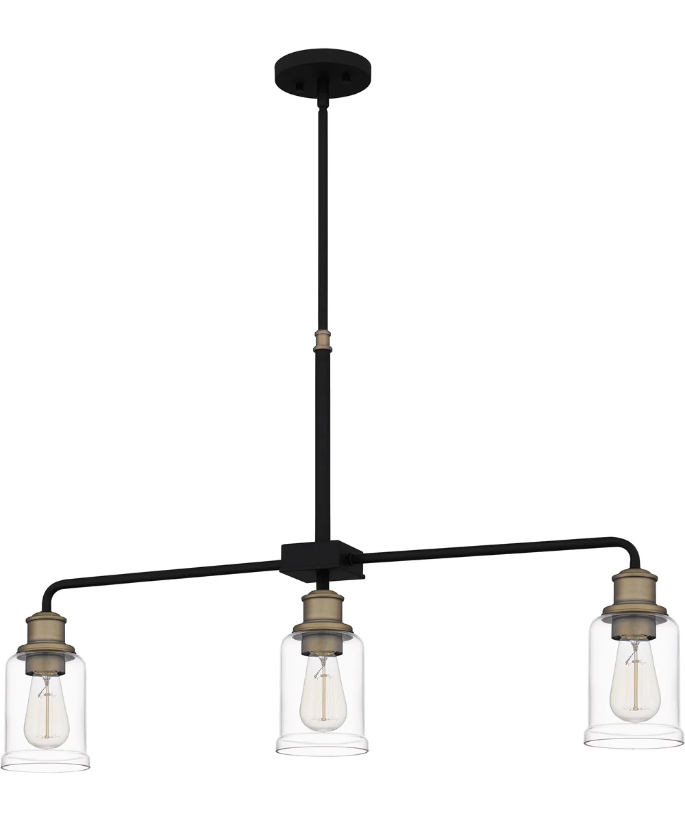 Cox 3-light Island Light Matte Black - Image 3
