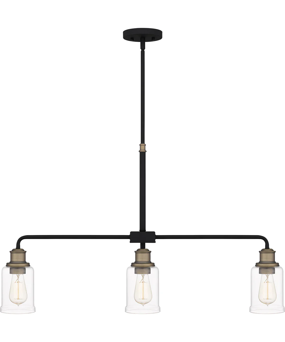 Cox 3-light Island Light Matte Black - Image 4