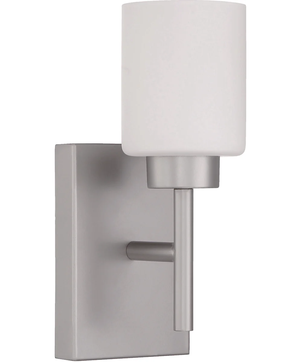 Cadence 1-Light Wall Sconce Satin Nickel