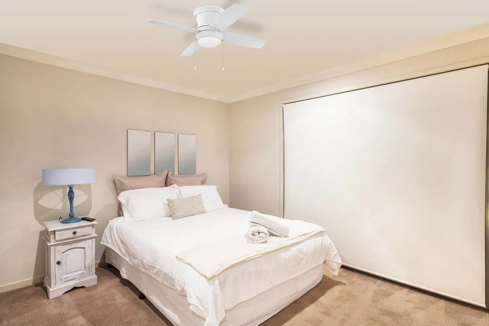 Laval 44 1-Light LED Ceiling Fan (Blades Included) Matte White - Image 2