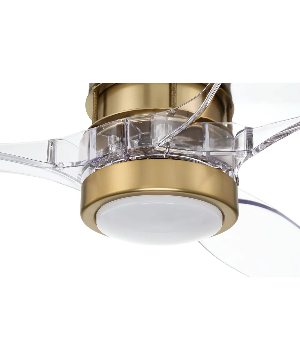 Sonnet WiFi 60 1-Light Ceiling Fan (Blades Included) Satin Brass - Image 5