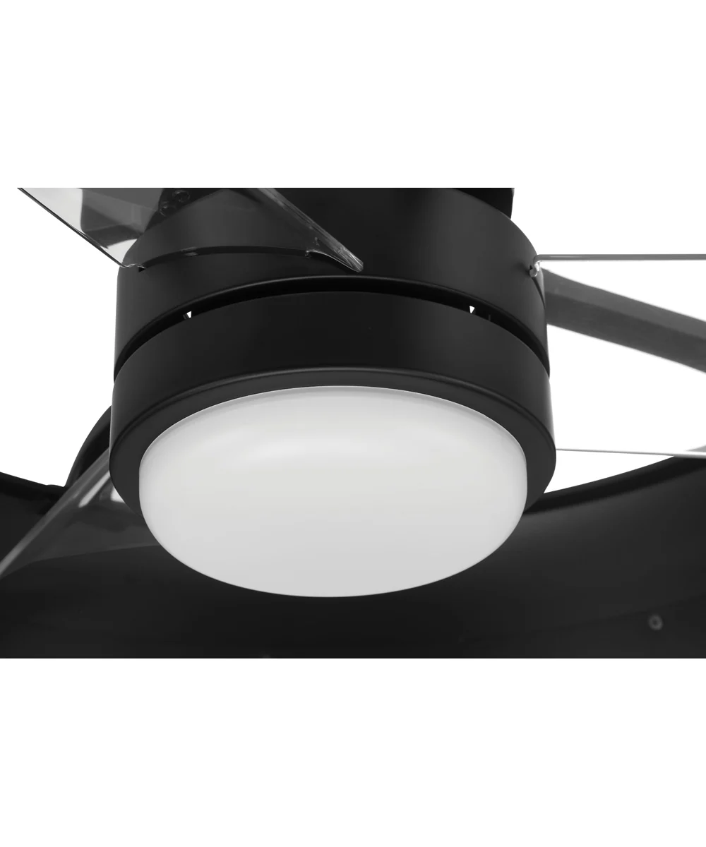 Taylor 24" 1-Light Ceiling Fan (Blades Included) Flat Black - Image 7
