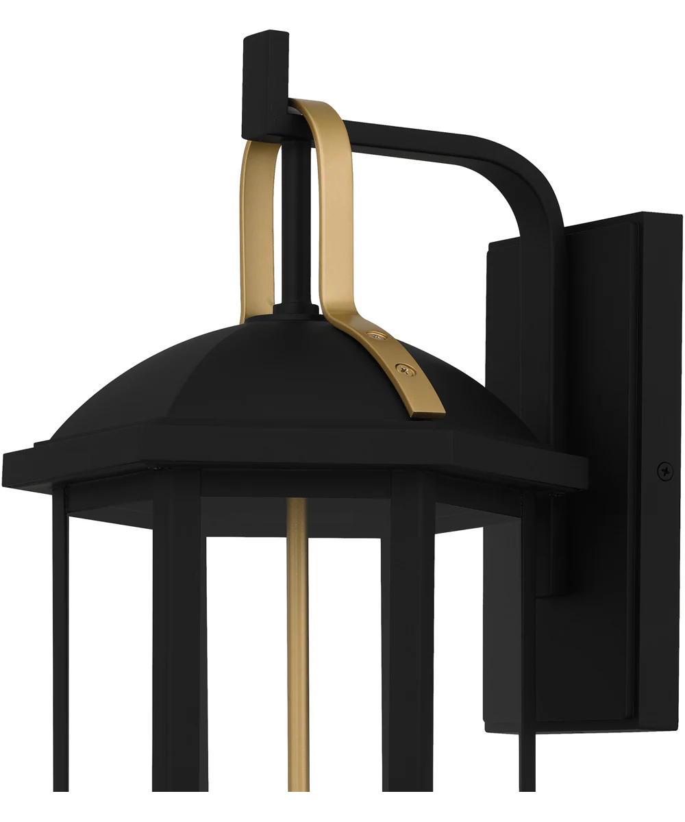 Crestfield Large 3-light Outdoor Wall Light  Coastal Armour Aluminum Matte Black - Image 5