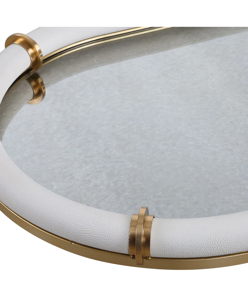 Cyprus Leather Oval Tray - Image 7