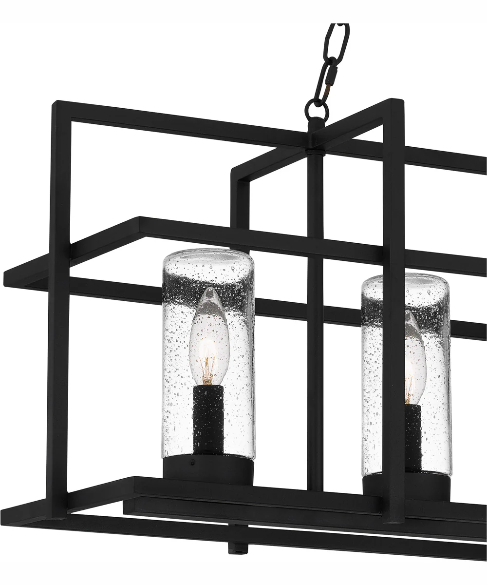 Damien Medium 5-light Island Light Earth Black - Image 7