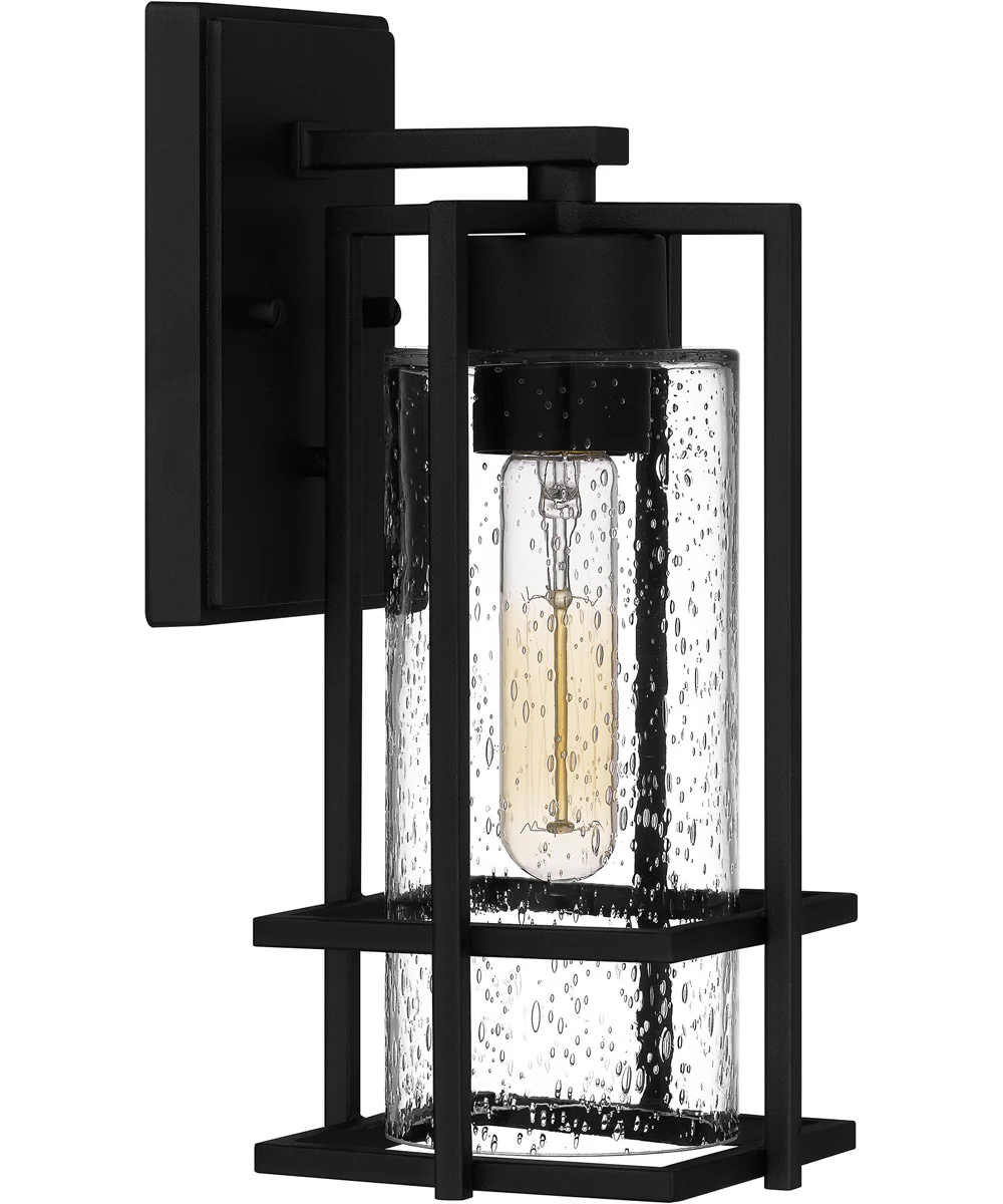 Damien Small 1-light Outdoor Wall Light  Coastal Armour Aluminum Earth Black - Image 3