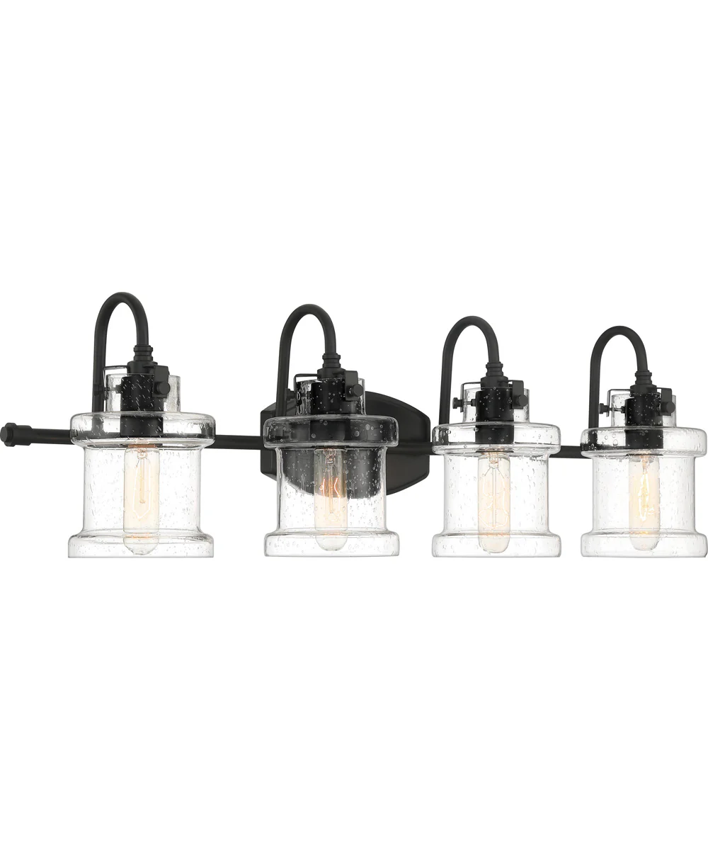 Danbury Extra Large 4-light Bath Light Earth Black - Image 3