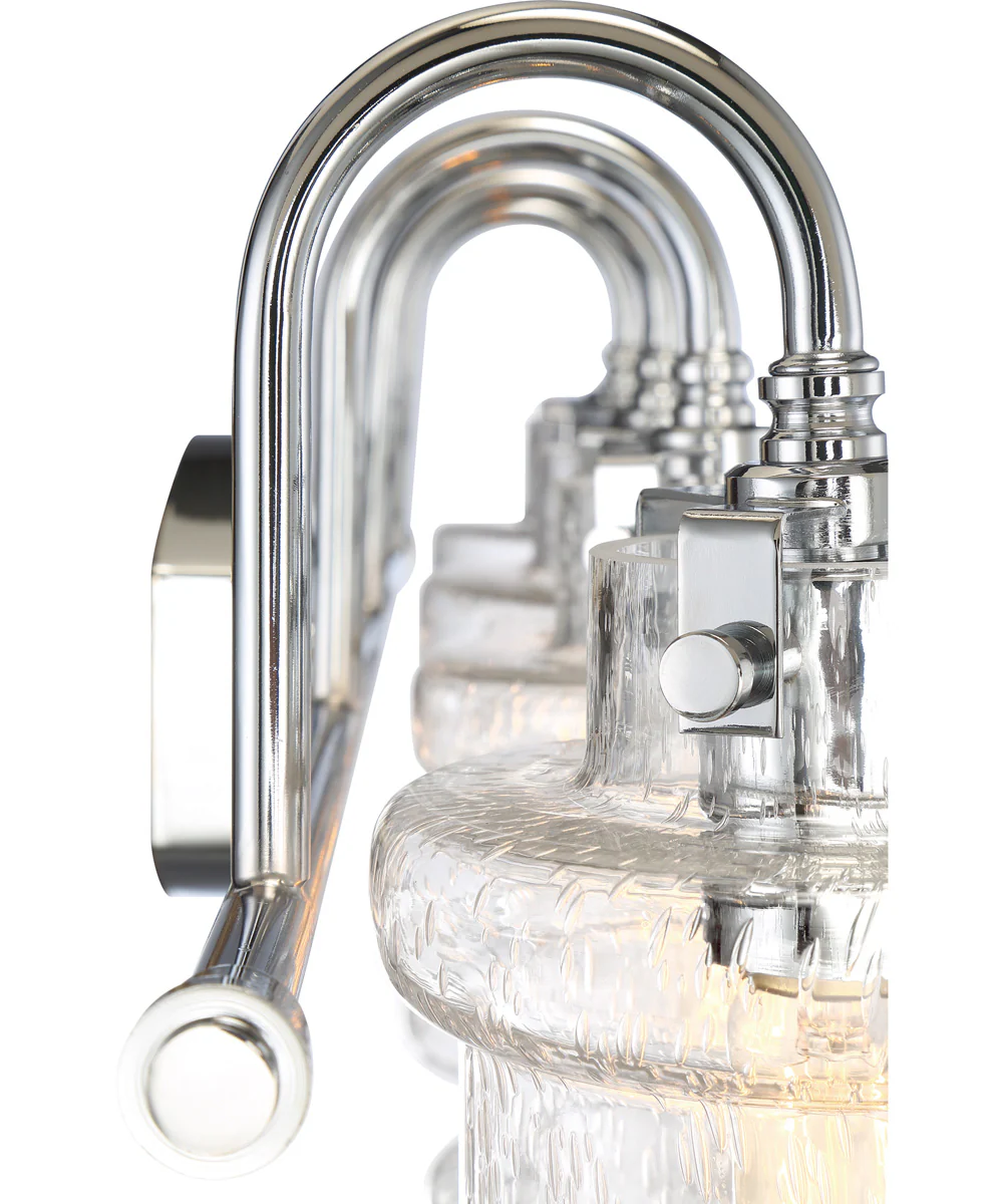 Danbury Extra Large 4-light Bath Light Polished Chrome - Image 6