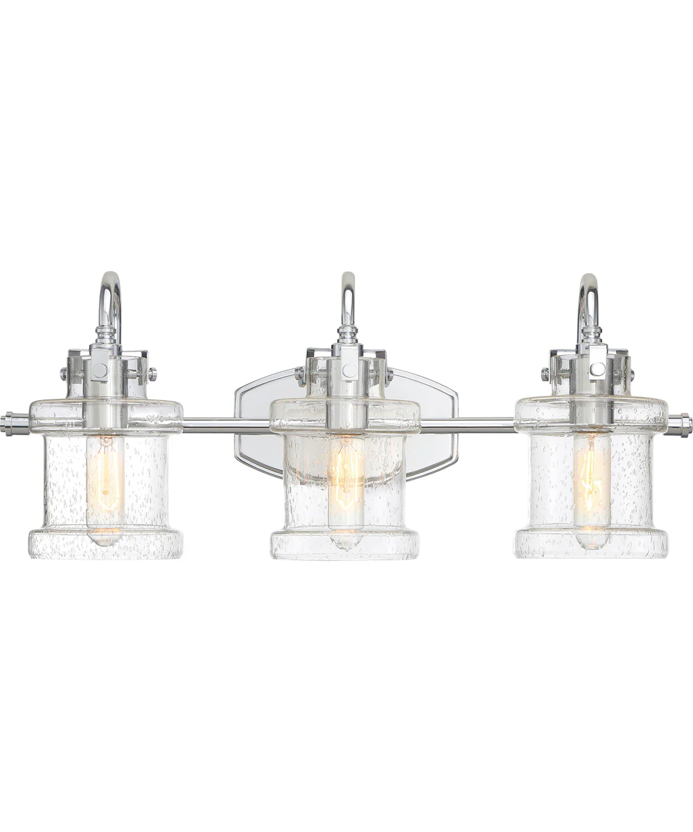 Danbury Large 3-light Bath Light Polished Chrome - Image 2