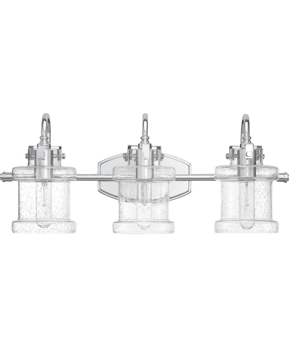 Danbury Large 3-light Bath Light Polished Chrome - Image 3