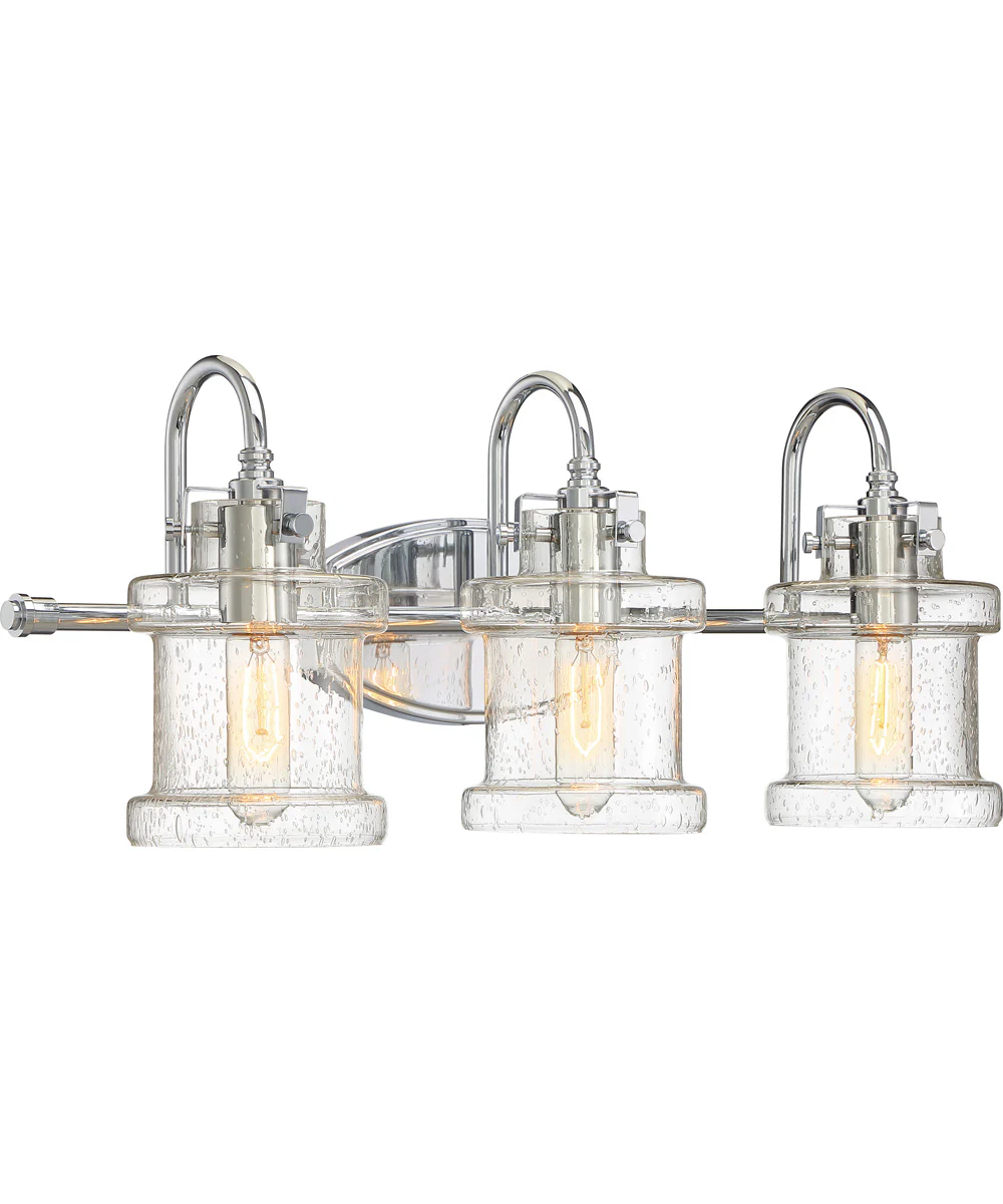 Danbury Large 3-light Bath Light Polished Chrome - Image 4